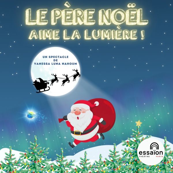 Le Père Noël aime la lumière !