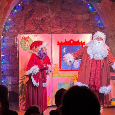 Le Père Noël aime la lumière !